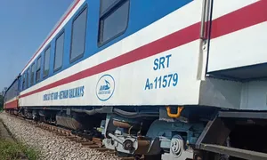Tàu khách trật bánh khi qua Hà Tĩnh Tàu khách trật bánh khi qua Hà Tĩnh