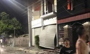 Nổ bình gas, một người bị thương nặng Nổ bình gas, một người bị thương nặng