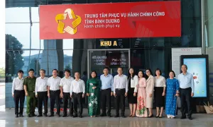 Bình Dương ra mắt trung tâm phục vụ hành chính công một cửa Bình Dương ra mắt trung tâm phục vụ hành chính công một cửa