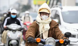 Không khí lạnh mạnh đang tràn xuống miền Bắc Không khí lạnh mạnh đang tràn xuống miền Bắc