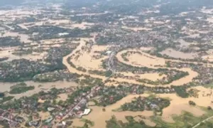 Đêm chạy lũ bên bờ sông Thương