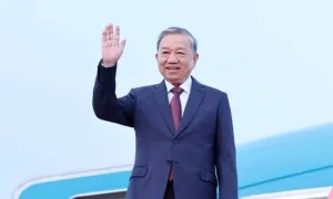 Tổng Bí thư Tô Lâm đến Bình Nhưỡng, bắt đầu thăm Triều Tiên Tổng Bí thư Tô Lâm đến Bình Nhưỡng, bắt đầu thăm Triều Tiên